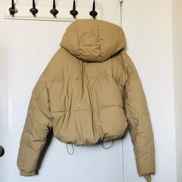Zara Elastic Trim Padded Jacket - Picture 15 of 15